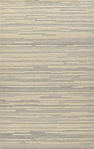 Momeni Everett EVT-3 Hand Tufted Contemporary Abstract Indoor Rug Grey 8' x 10'