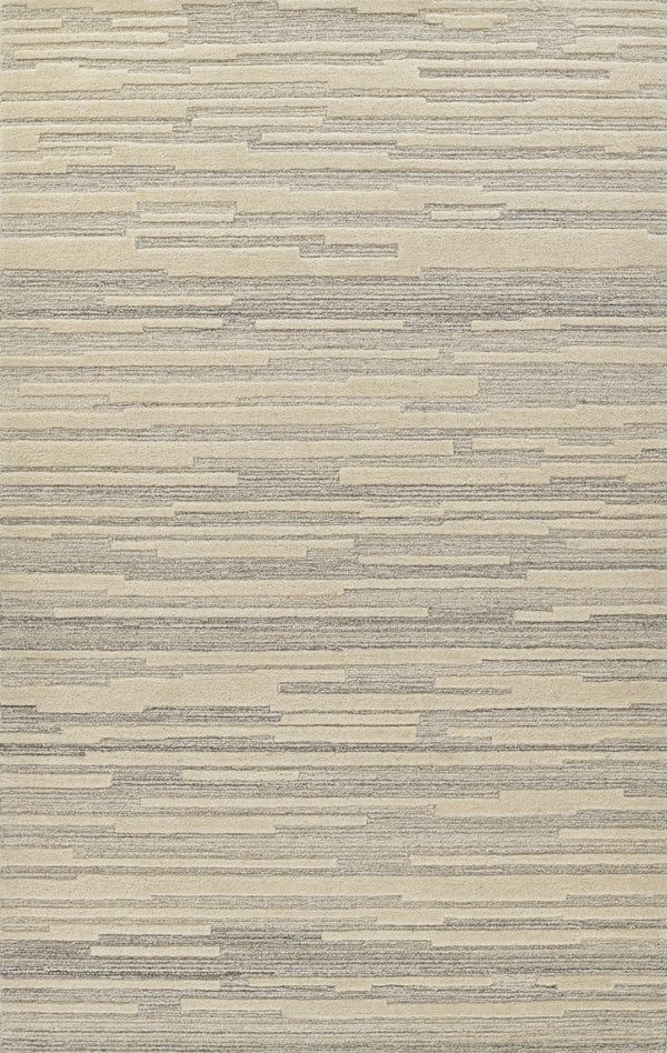 Momeni Everett EVT-3 Hand Tufted Contemporary Abstract Indoor Rug Grey 8' x 10'