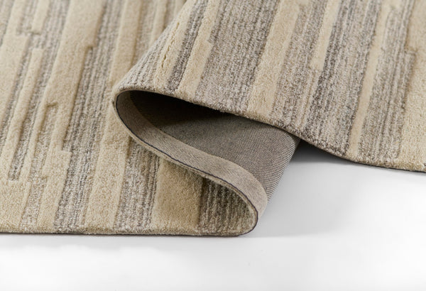 Momeni Everett EVT-3 Hand Tufted Contemporary Abstract Indoor Rug Grey 8' x 10'