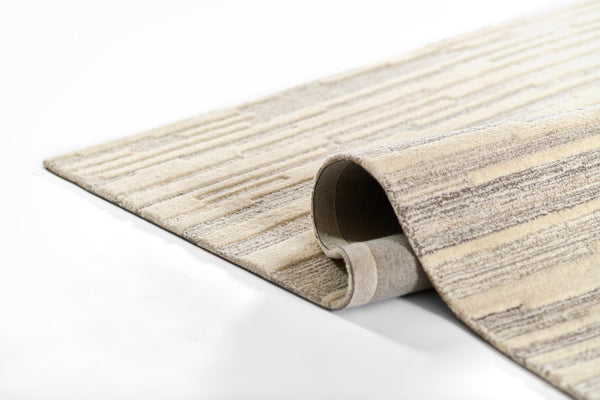 Momeni Everett EVT-3 Hand Tufted Contemporary Abstract Indoor Rug Grey 8' x 10'