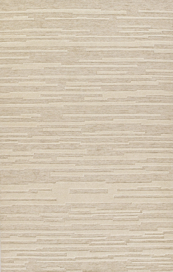 Momeni Everett EVT-3 Hand Tufted Contemporary Abstract Indoor Rug Taupe 8' x 10'