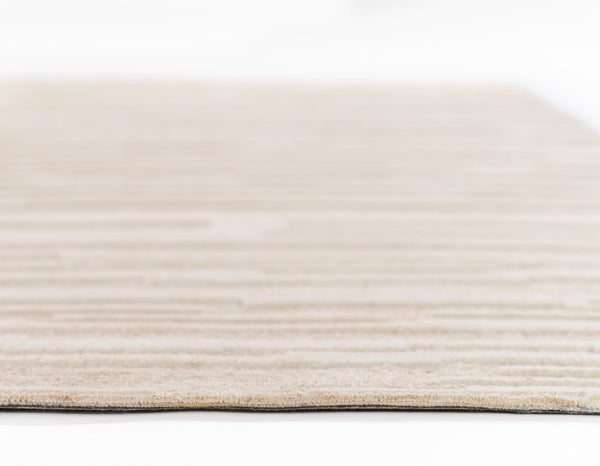 Momeni Everett EVT-3 Hand Tufted Contemporary Abstract Indoor Rug Taupe 8' x 10'