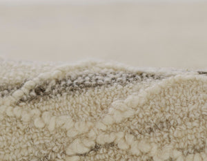 Momeni Everett EVT-4 Hand Tufted Contemporary Geometric Indoor Rug Ivory 8' x 10'