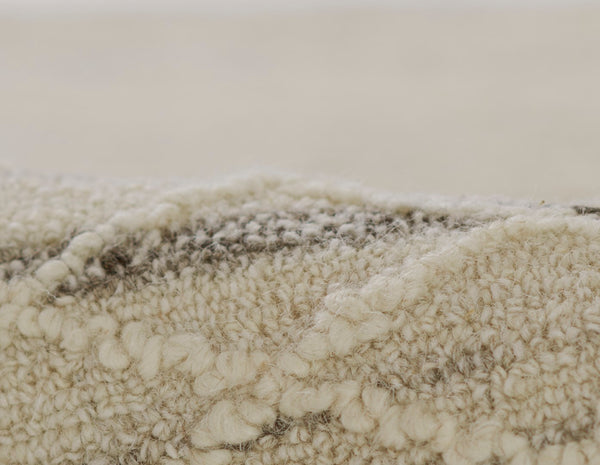 Momeni Everett EVT-4 Hand Tufted Contemporary Geometric Indoor Rug Ivory 8' x 10'