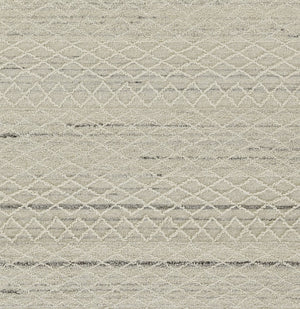 Momeni Everett EVT-4 Hand Tufted Contemporary Geometric Indoor Rug Ivory 8' x 10'