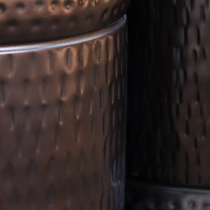 Stockton Copper Stools - Set of 2 EVFNR1022DKCP Evolution by Crestview Collection