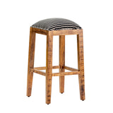Milly Upholstered and Mango Bar Stool EVFNR1129 Evolution by Crestview Collection