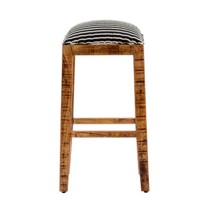 Milly Upholstered and Mango Bar Stool EVFNR1129 Evolution by Crestview Collection