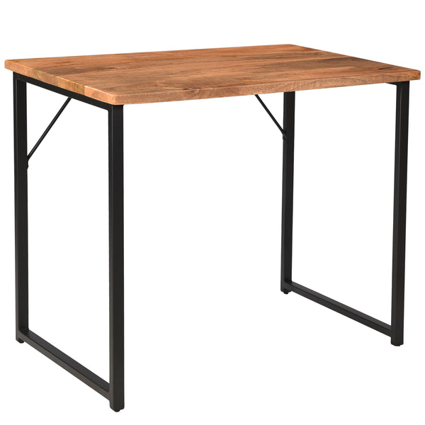 Brady Solid Mango and Iron Writing Desk EVFNR1134 Evolution by Crestview Collection