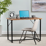 Brady Solid Mango and Iron Writing Desk EVFNR1134 Evolution by Crestview Collection