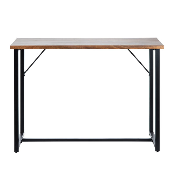 Brady Solid Mango and Iron Writing Desk EVFNR1134 Evolution by Crestview Collection