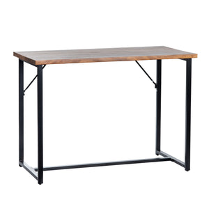 Brady Solid Mango and Iron Writing Desk EVFNR1134 Evolution by Crestview Collection