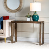 Wedgewood Rectangular Mango and Glass Console/Sofa Table EVFNR1154 EVFNR1154 Evolution by Crestview Collection