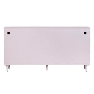 Arvada 72" Lavender 4-Door Media Credenza EVFVR0063 Evolution by Crestview Collection