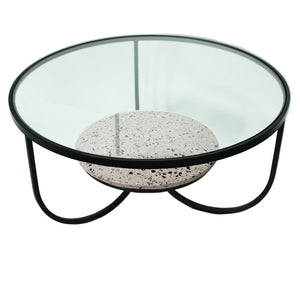 Marisol Round 33" Terrazzo Cocktail Table EVFZR3222 Evolution by Crestview Collection