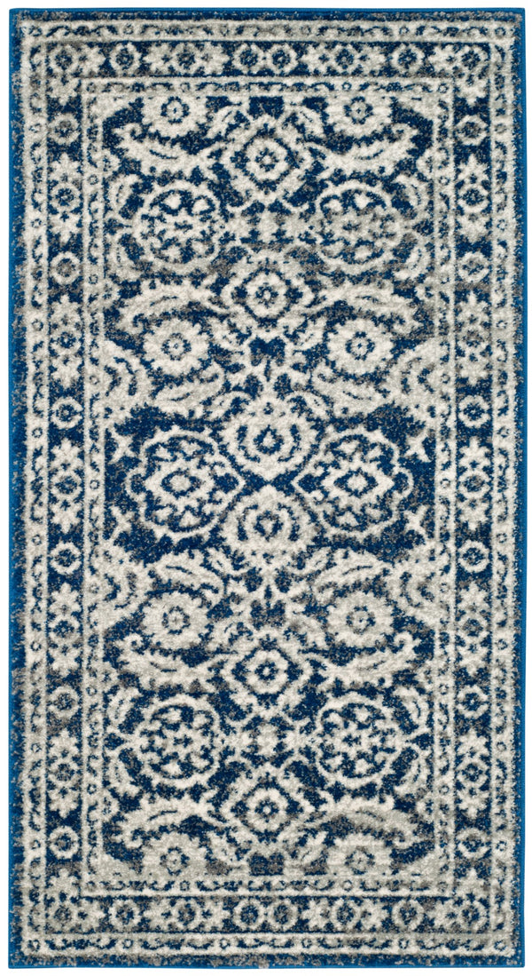 Safavieh Evoke 216f Royal Blue Ivory Royal ,Ivory 66% Polypropylene 27% Jute 5% Polyester 2% Cotton Evk216f-24