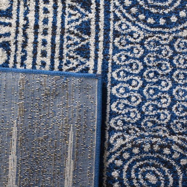 Safavieh Evoke 226 Power Loomed  Rug Royal / Ivory EVK226A-4