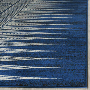 Safavieh Evoke 226 Power Loomed  Rug Royal / Ivory EVK226A-4