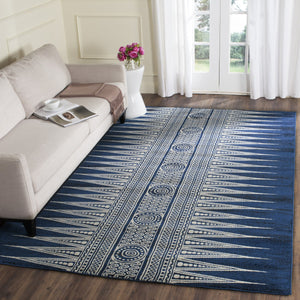 Safavieh Evoke 226 Power Loomed  Rug Royal / Ivory EVK226A-4