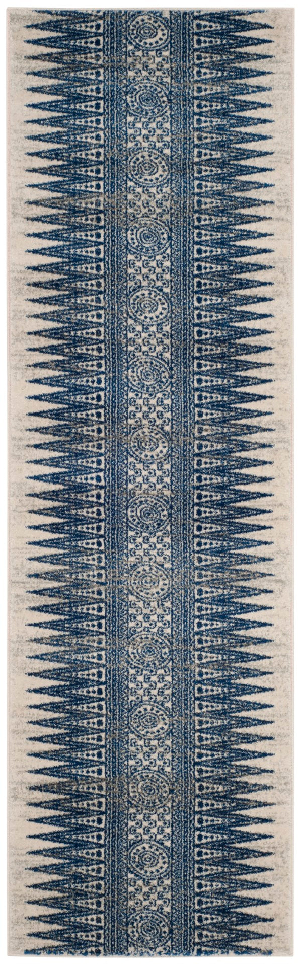 Safavieh Evoke 226 Power Loomed  Rug Ivory / Blue EVK226C-27