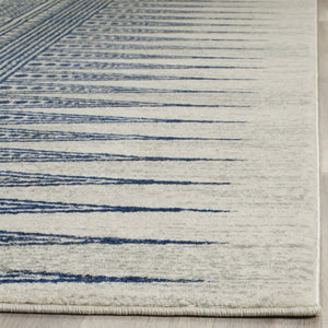 Safavieh Evoke 226 Power Loomed  Rug Ivory / Blue EVK226C-4