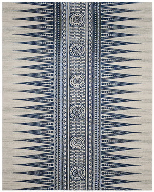Safavieh Evoke 226 Power Loomed  Rug Ivory / Blue EVK226C-4