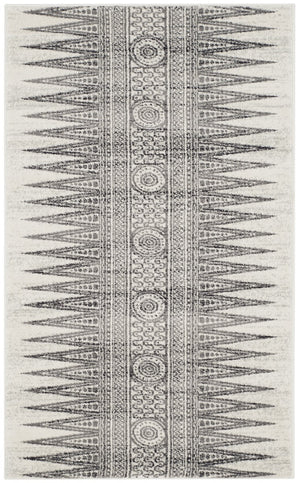 Safavieh Evoke 226 Power Loomed  Rug Ivory / Grey EVK226D-4