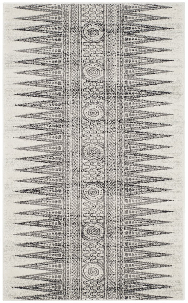 Safavieh Evoke 226 Power Loomed  Rug Ivory / Grey EVK226D-4