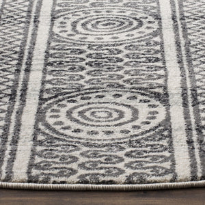Safavieh Evoke 226 Power Loomed  Rug Ivory / Grey EVK226D-4