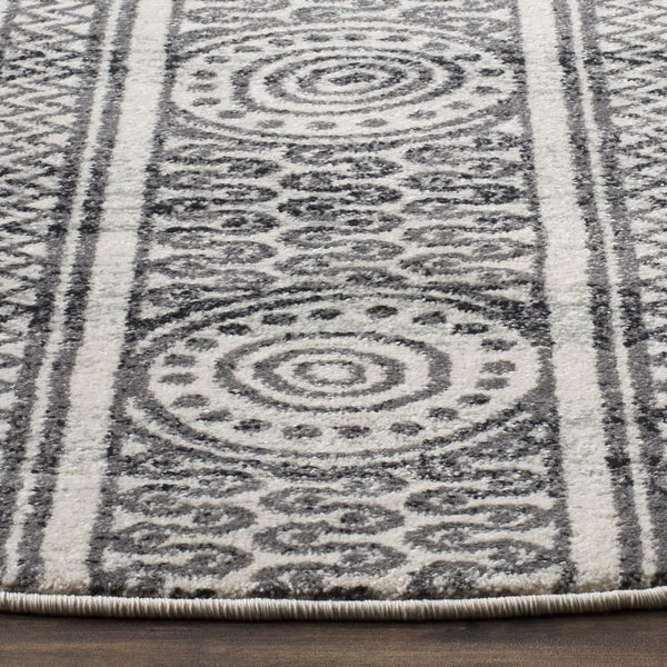 Safavieh Evoke 226 Power Loomed  Rug Ivory / Grey EVK226D-4