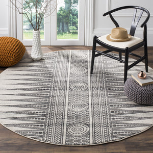 Safavieh Evoke 226 Power Loomed  Rug Ivory / Grey EVK226D-4