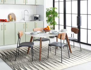 Safavieh Evoke 226 Power Loomed  Rug Ivory / Grey EVK226D-4