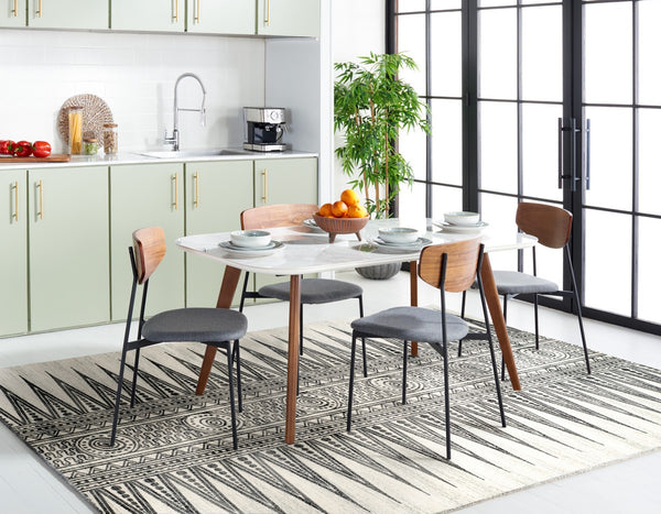 Safavieh Evoke 226 Power Loomed  Rug Ivory / Grey EVK226D-4