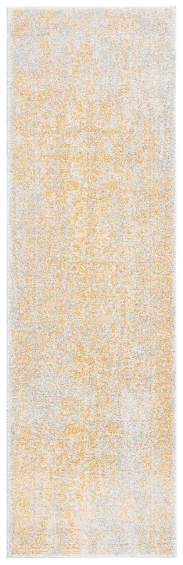 Safavieh Evoke Round Ivory And Gold Transitional Area Rug — Power-Loomed In Turkey, Durable Soft Pile Elegance 3'-0" x 3'-0" EVK256B-3R