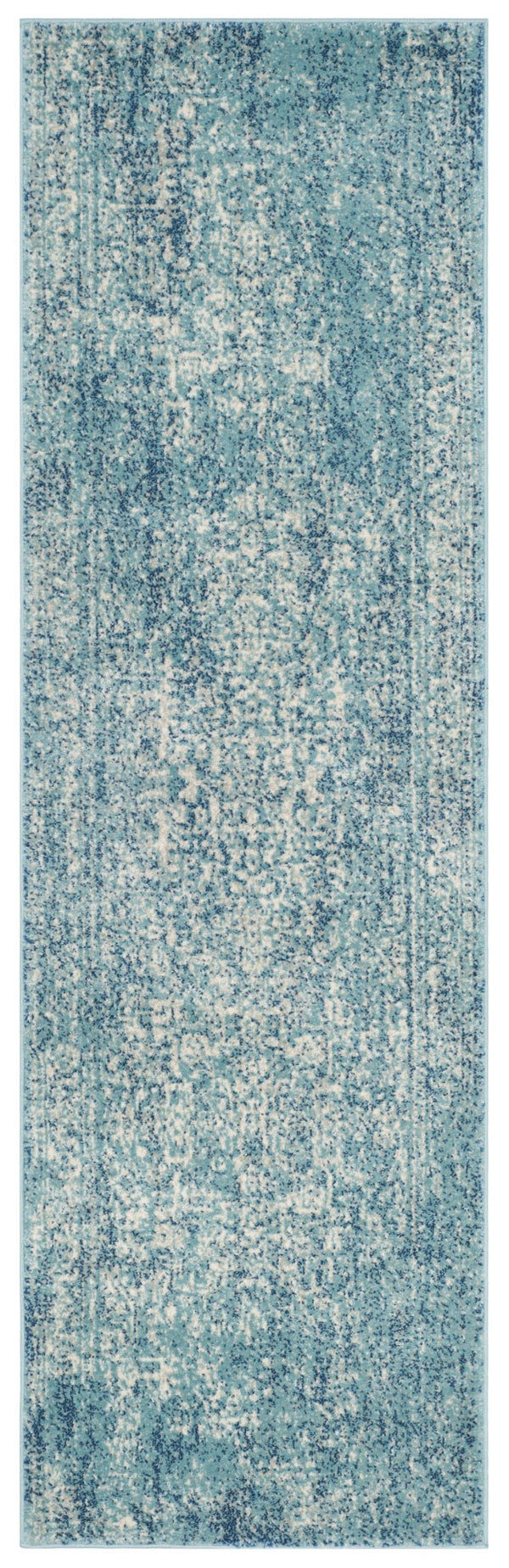 Safavieh Evoke 256 Power Loomed  Rug Blue / Ivory EVK256C-27