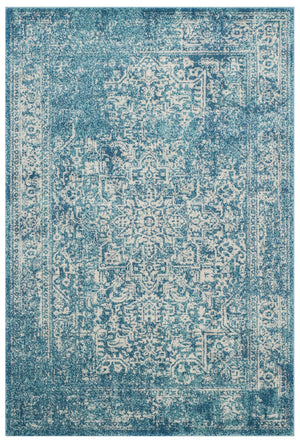 Safavieh Evoke Elegant Ivory And Gold Runner Rug - Sophisticated Transitional Design For Timeless Décor Blue ,Ivory 62%Polypropylene 30%Jute 5%Polyester 3%Cotton Evk256c-3r