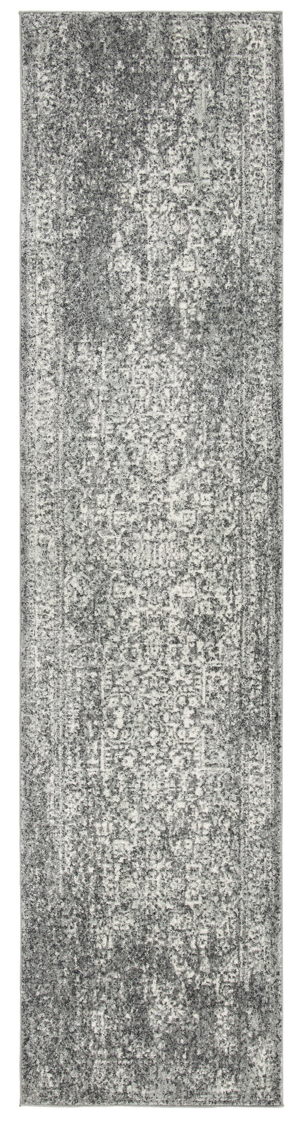 Safavieh Evoke Grey Ivory Runner Rug — Power-Loomed In Turkey, Durable Low-Pile 80% Polypropylene Jute Blend 2'-2" x 15'-0" EVK256D-215