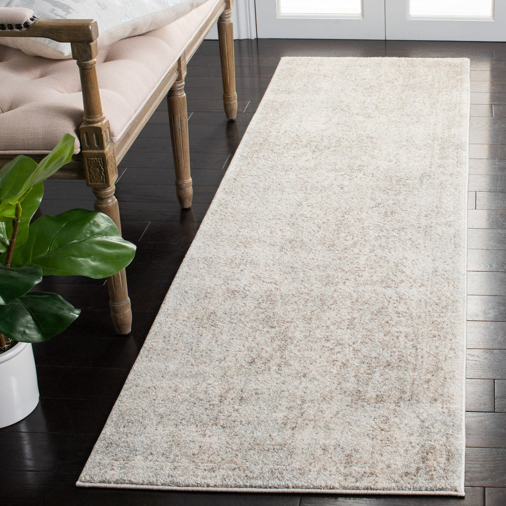 Safavieh Evoke Ivory Taupe Oval Rug — Transitional Low-Profile Power-Loomed Turkish Area Rug, Durable Elegance 6'-0" x 8'-0" EVK256E-68OV