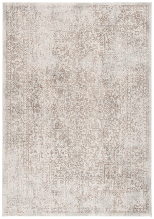 Safavieh Evoke Ivory Taupe Oval Rug — Transitional Low-Profile Power-Loomed Turkish Area Rug, Durable Elegance 6'-0" x 8'-0" EVK256E-68OV