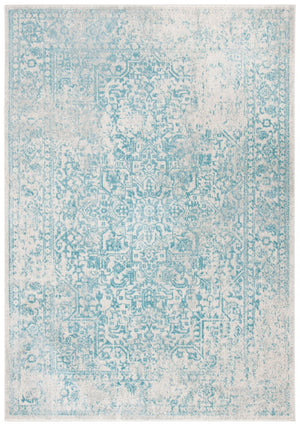 Safavieh Evoke Elegant Ivory And Gold Runner Rug - Sophisticated Transitional Design For Timeless Décor Ivory ,Aqua 62%Polypropylene 30%Jute 5%Polyester 3%Cotton Evk256j-3sq