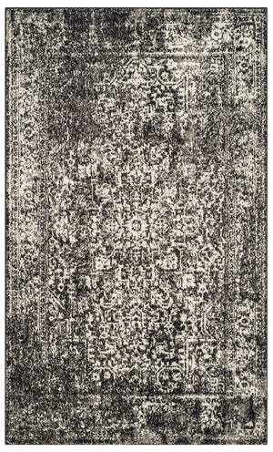 Safavieh Evoke Elegant Ivory And Gold Runner Rug - Sophisticated Transitional Design For Timeless Décor Silver ,Ivory 62%Polypropylene 30%Jute 5%Polyester 3%Cotton Evk256r-25