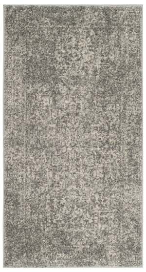 Safavieh Evoke 256 Power Loomed  Rug Silver / Ivory EVK256S-24