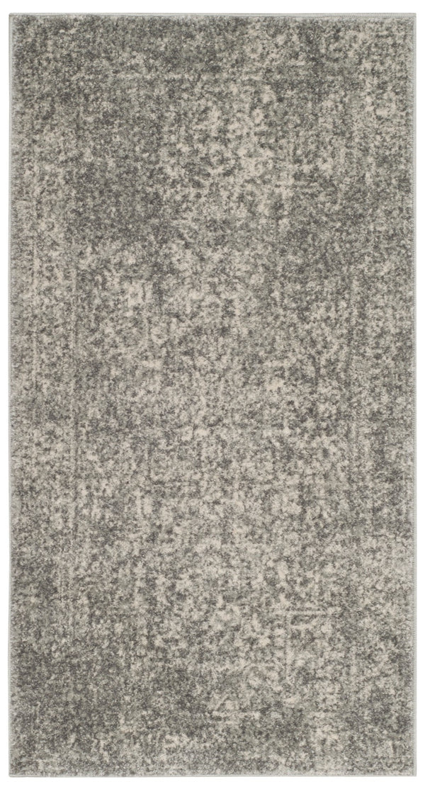 Safavieh Evoke 256 Power Loomed  Rug Silver / Ivory EVK256S-24
