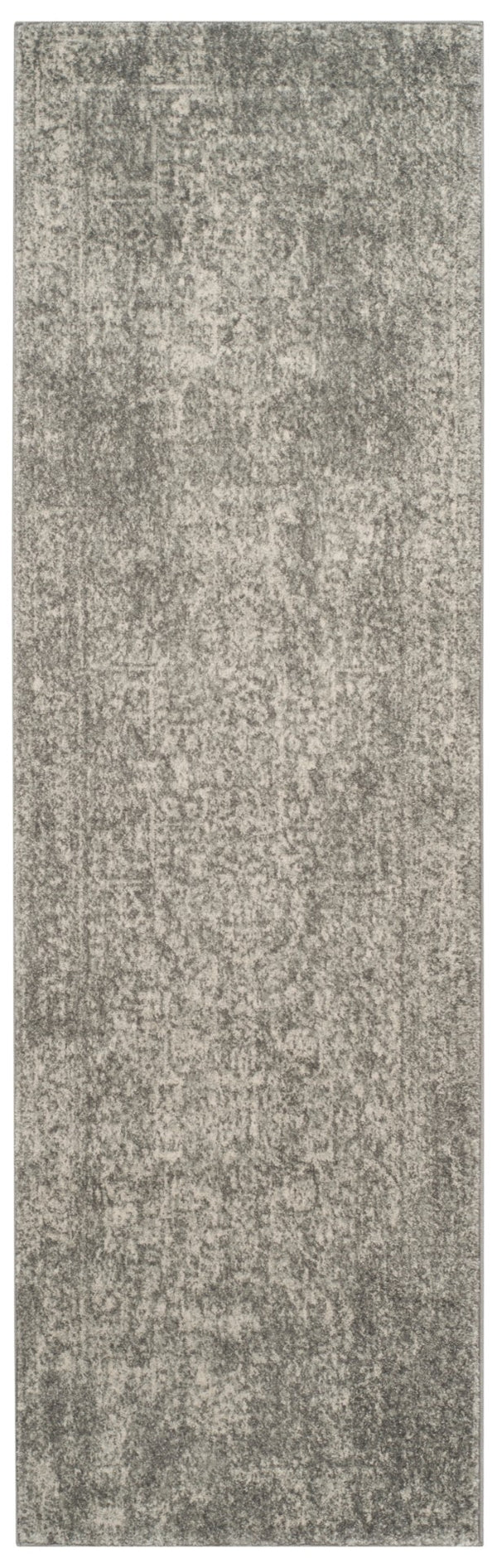 Safavieh Evoke 256 Power Loomed  Rug Silver / Ivory EVK256S-27