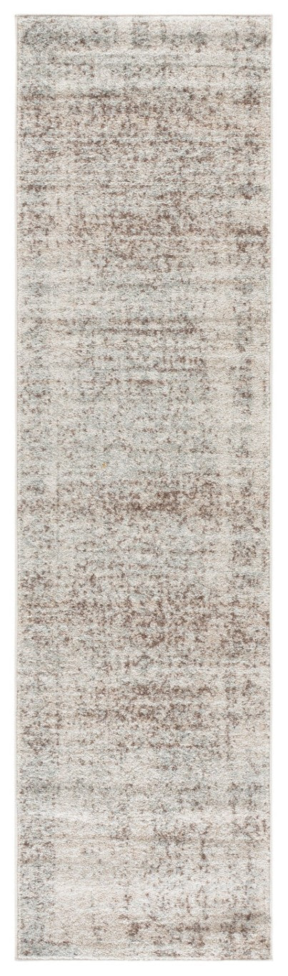 Safavieh Evoke Traditional Power Loomed Polypropylene Area Rug in Ivory Silver Tones 2'-2" x 8'-0" EVK260A-28