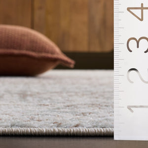 Safavieh Evoke Traditional Power Loomed Polypropylene Area Rug in Ivory Silver Tones 3'-0" x 5'-0" EVK260A-3