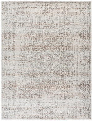 Safavieh Evoke Traditional Power Loomed Polypropylene Area Rug in Ivory Silver Tones 9'-0" x 12'-0" EVK260A-9