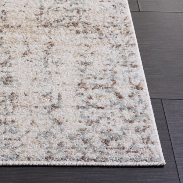 Safavieh Evoke Traditional Power Loomed Polypropylene Area Rug in Ivory Silver Tones 9'-0" x 12'-0" EVK260A-9