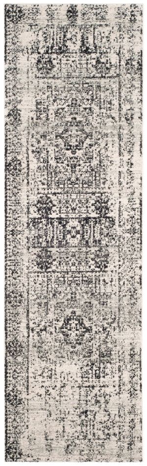 Safavieh Evoke 260 Power Loomed  Rug Ivory / Black EVK260T-27