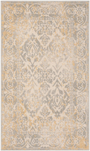 Safavieh Evoke 264 Power Loomed  Rug Ivory / Grey EVK264D-3